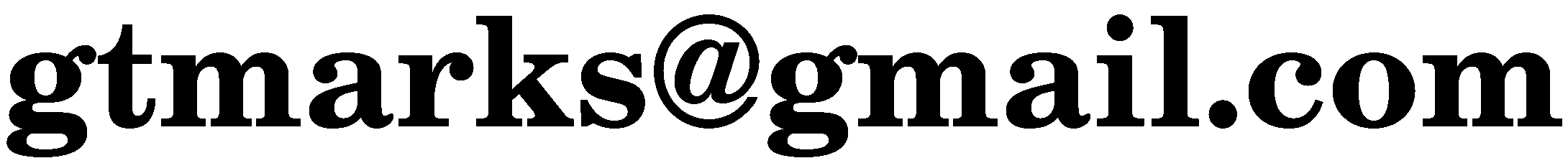 local-part consists of surname preceded
by first initial and middle initial, which is T, domain name begins
with gmail